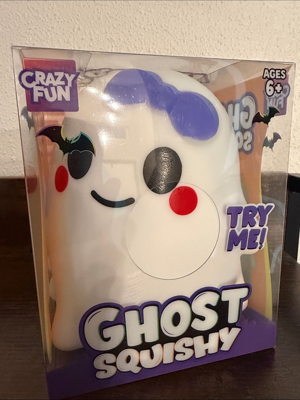 Girl Ghost Squishy Toy